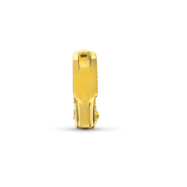 18K FORNITURA CIERRE ORO AMARILLO DE PERRILLO PEQUEÑO - Imagen 2