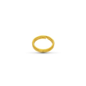 18K FORNITURA DE ORO AMARILLO DE LLAVERILLO. 7 MM