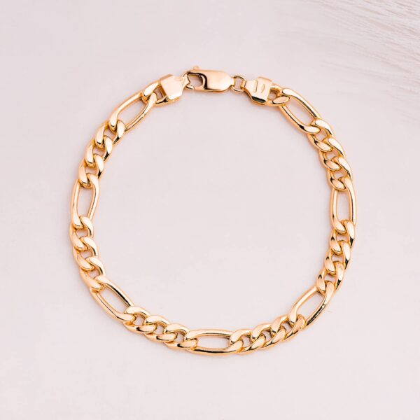 18K PULSERA ORO AMARILLO CARTIER 3X1 ANCHO: 6,5 MM LARGO: 21CM - Imagen 2