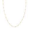 18K CADENA ORO AMARILLO FORZADA CON BOLAS DE 2 MM. ANCHO: 0,5 MM LARGO: 45CM