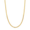 18K CADENA ORO AMARILLO ROLO HUECO ANCHO: 3 MM. LARGO: 50CM CIERRE REASA