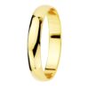 18K ALIANZA ORO AMARILLO LISA BRILLO. ANCHO: 3,5 MM. TALLA: 33