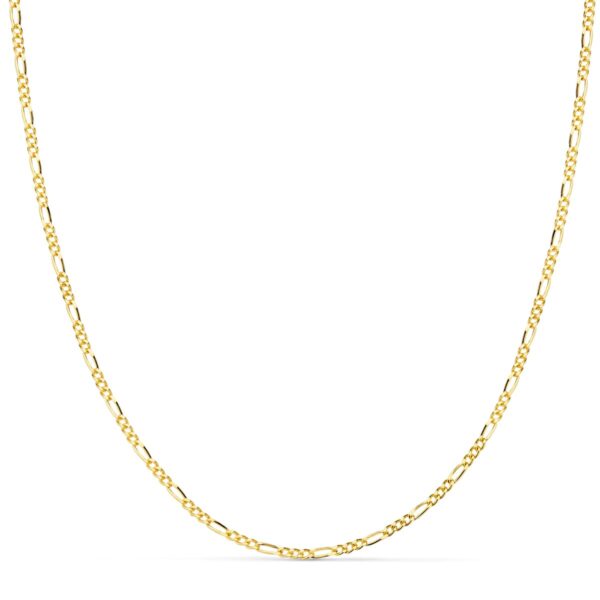 18K CADENA ORO AMARILLO MACIZA CARTIER MACIZA 60CM 1 MM