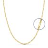 18K CADENA ORO AMARILLO MACIZA CARTIER 3X1 60CM 1.7 MM