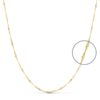 18K CADENA ORO AMARILLO MACIZA SINGAPUR 50CM 1.2 MM