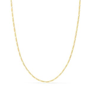 18K CADENA ORO AMARILLO MACIZA CARTIER 3X1. LARGO 40CM ANCHO 1 MM