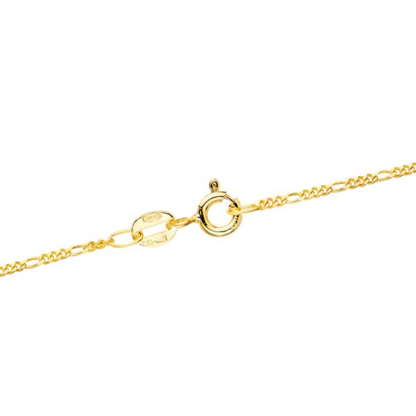 18K CADENA ORO AMARILLO MACIZA CARTIER 3X1. LARGO 40CM ANCHO 1 MM - Imagen 2