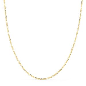18K CADENA ORO AMARILLO MACIZA CARTIER 3X1 60CM 1 MM
