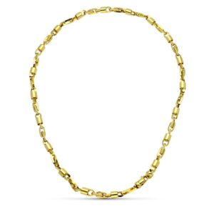 18K GARGANTILLA ORO AMARILLO HUECA 42CM