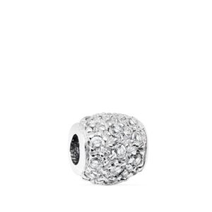18K COLGANTE BOLA ORO BLANCO 8X8 MM
