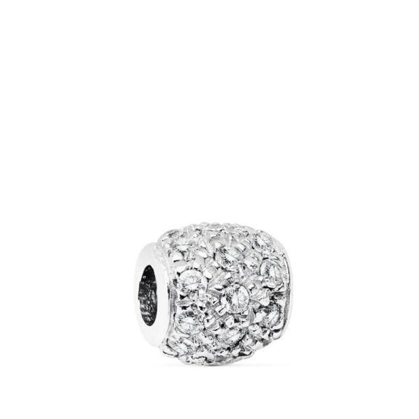 18K COLGANTE BOLA ORO BLANCO 8X8 MM