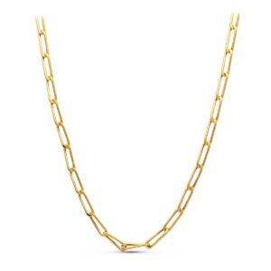 18K CADENA ORO AMARILLO BILBAO 50CM 4 MM
