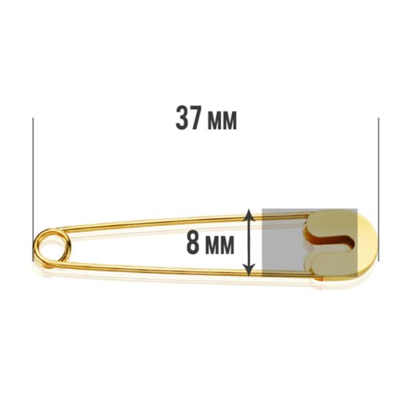 18k ALFILER ORO AMARILLO IMPERDIBLE ORO AMARILLO LISO - Imagen 2