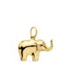 18K COLGANTE ORO AMARILLO ELEFANTE LISO 16X10 MM