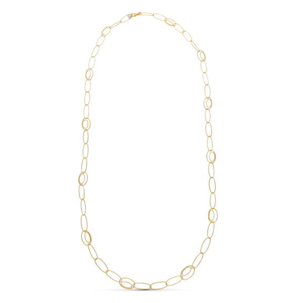 18K GARGANTILLA ORO AMARILLO ESLABONES 80CM