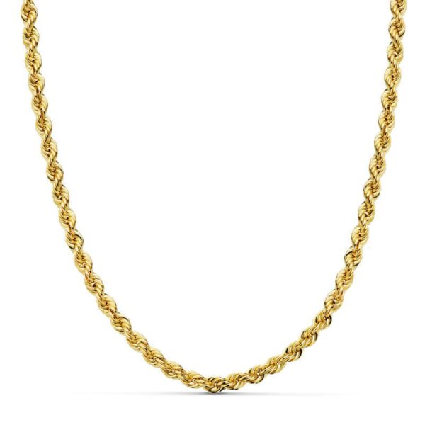18K CORDON SALOMONICO ORO AMARILLO 40CM NORMAL 4 MM