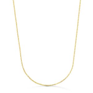 18K CADENA ORO AMARILLO ROLO MACIZA ANCHO: 1,2MM LARGO: 40CM