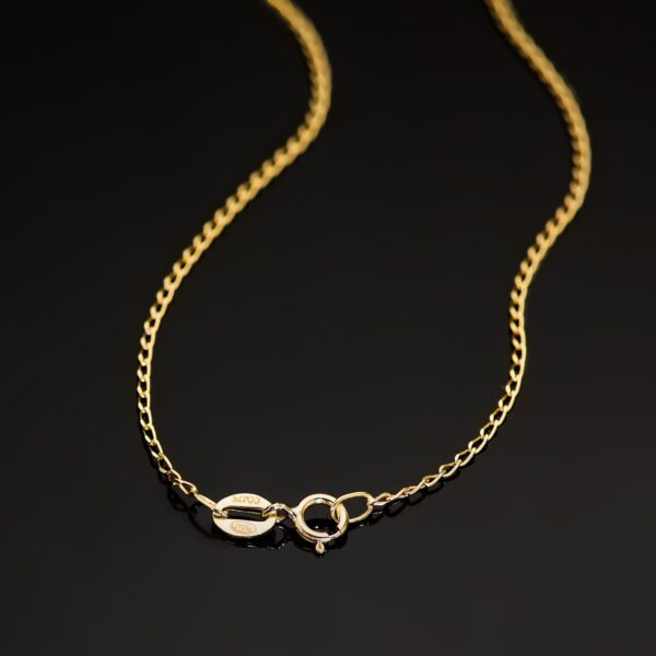 18K CADENA ORO AMARILLO BILBAO MACIZA ANCHO: 1MM LARGO: 45CM - Imagen 3