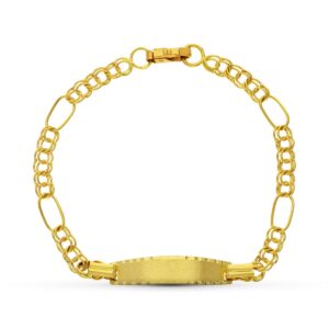 18K ESCLAVA ORO AMARILLO HUNGARA 17.5 CM