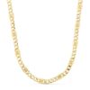 18K CADENA ORO AMARILLO ESLABONES HUECOS 3X1. LARGO 60CM ANCHO 5 MM