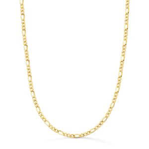 18K CADENA ORO AMARILLO CARTIER HUECA ESLABON PLANO ANCHO: 2.2MM LARGO: 50CM