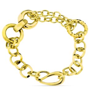 18K PULSERA OR AMARILLO ESLABONES 14.35 GR