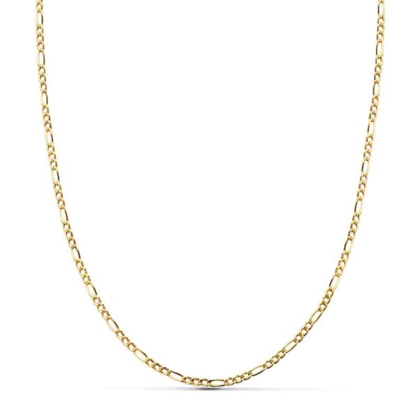 18K CADENA ORO AMARILLO CARTIER HUECA 50CM 2 MM