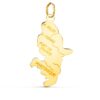 18K COLGANTE ISLA MARTINICA ORO AMARILLO 28 X 15 MM