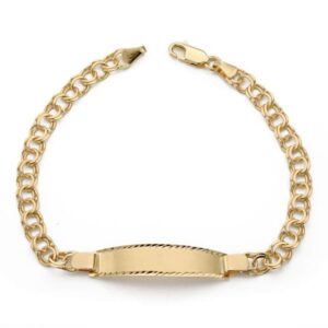 18K ESCLAVA ORO AMARILLO HUNGARA 20CM