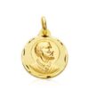 18K MEDALLA ORO AMARILLO SAN FRANCISCO JAVIER TALLADA 18 MM