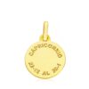 18K HOROSCOPO ORO AMARILLO CAPRICORNIO 13 MM - Imagen 2