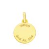 18K HOROSCOPO ORO AMARILLO VIRGO 13 MM - Imagen 2