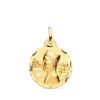 18K MEDALLA ORO AMARILLO VIRGEN DE MONTSERRAT TALLADA 20 MM