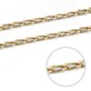 18K CADENA ORO AMARILLO BILBAO HUECA 60CM ANCHO 2.5 MM - Imagen 2