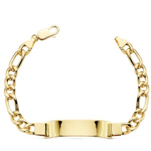 18K PULSERA ESCLAVA ORO AMARILLO CARTIER HUECA ANCHO: 7,5MM. LARGO: 21,5 CM PLACA CHAPA: 43X10MM