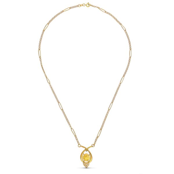 18K GARGANTILLA ORO AMARILLO ENAMORADOS 48 CM