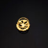 18K INSIGNIA ORO AMARILLO INGENIERO AGRONOMO. 15 X 15 MM - Imagen 3