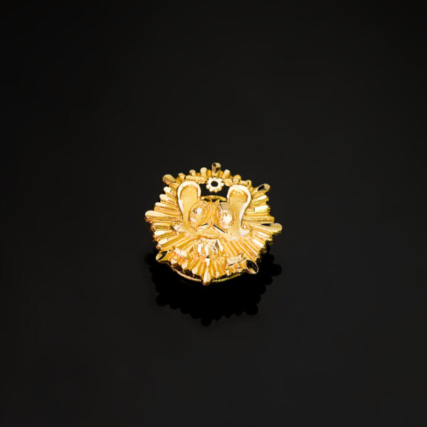 18K INSIGNIA ORO AMARILLO ASESOR FISCAL. 17 X 16 MM - Imagen 2