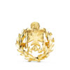 18K INSIGNIA ORO AMARILLO ENFERMERIA 17 X 15 MM
