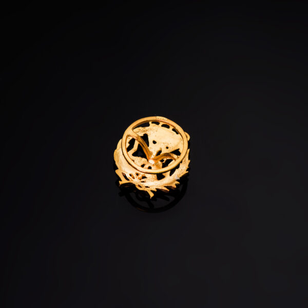 18K INSIGNIA ORO AMARILLO ODONTOLOGIA 17 X 14 MM - Imagen 3