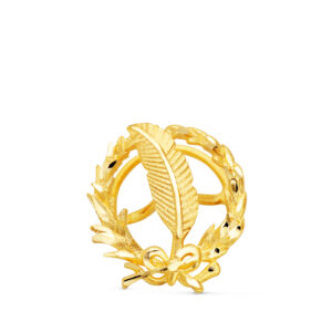 18K INSIGNIA ORO AMARILLO PERIODISMO 17 X 14 MM