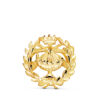 18K INSIGNIA ORO AMARILLO QUIMICA. 15 X 15 MM