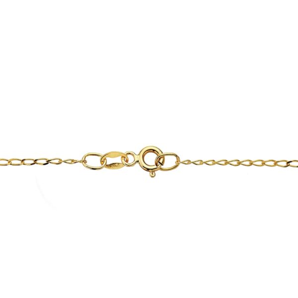18K CADENA ORO AMARILLO MACIZA BILBAO 45CM 0.9 MM - Imagen 2