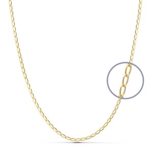 9K CADENA ORO AMARILLO BILBAO 45CM 2 MM