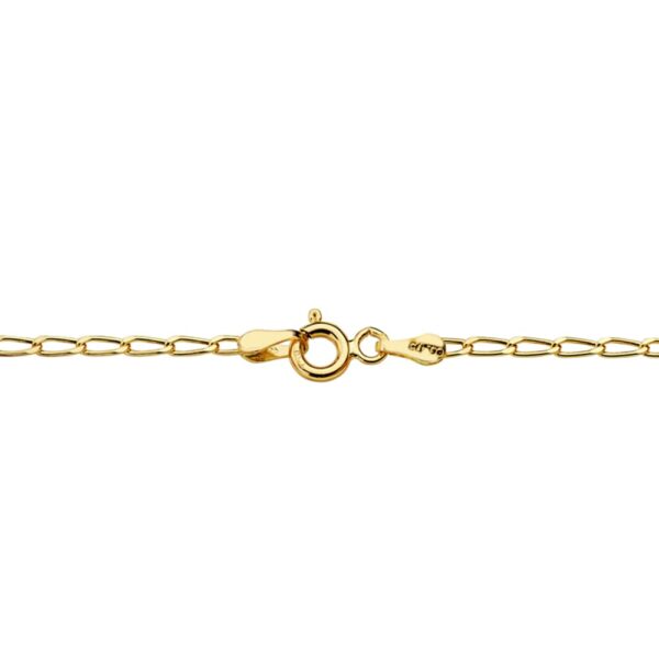 18K CADENA ORO AMARILLO MACIZA BILBAO 60CM 2 MM - Imagen 2