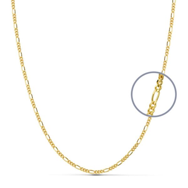9K CADENA ORO AMARILLO CARTIER 50X2.