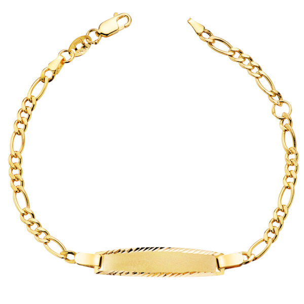 9K ESCLAVA ORO AMARILLO HUECA CARTIER 3X1. PLACA CHAPA: 28X6MM. LARGO: 14,5 3CM