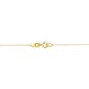 18K GARGANTILLA ORO AMARILLO ESTRELLAS LISAS Y NACAR 5.5 MM CADENA FORZADA 45CM - Imagen 3