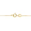 18K COLLAR ORO AMARILLO CON CIRCONITA 6.5 MM GRECA Y CADENA 42CM - Imagen 2