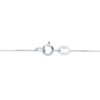 18K COLLAR ORO BLANCO CON CHATON Y CIRCONITA ANCHO: 7 MM. CADENA 42CM - Imagen 2